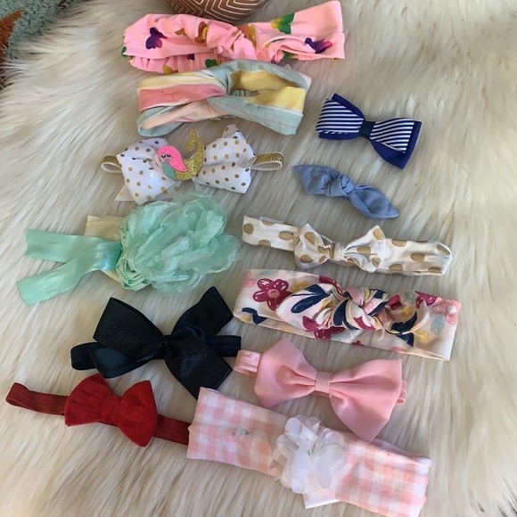 12 piece headband/bow for baby infant - Picture 2 of 6